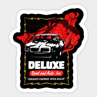 Vintage Muscle Car Dealer Sticker